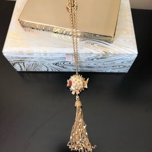 Gold Lilly Pulitzer necklace